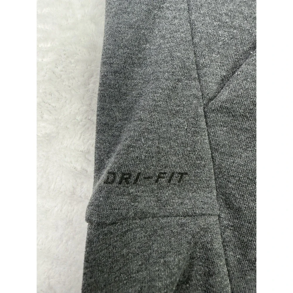 Nike Dri Fit Hoodie‎ Jacket Size XL Tall Gray Full Zip * MINT CONDITION*